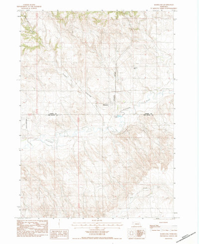 United States Geological Survey Marsland, NE (1983, 24000-Scale) digital map