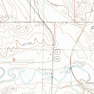 United States Geological Survey Marsland, NE (1983, 24000-Scale) digital map