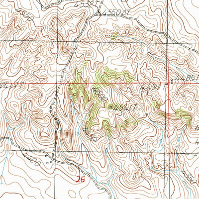 United States Geological Survey Marsland NW, NE (1983, 24000-Scale) digital map