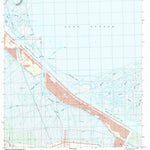 United States Geological Survey Martello Castle, LA (1998, 24000-Scale) digital map