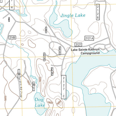 United States Geological Survey Marten Lake, MI (2011, 24000-Scale) digital map