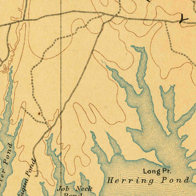 United States Geological Survey Marthas Vineyard, MA (1894, 62500-Scale) digital map