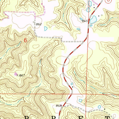 United States Geological Survey Marthasville, MO (1972, 24000-Scale) digital map