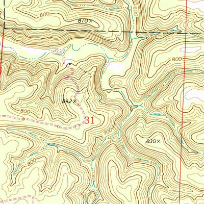 United States Geological Survey Marthasville, MO (1972, 24000-Scale) digital map