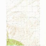 United States Geological Survey Martin Coulee, MT (1970, 24000-Scale) digital map