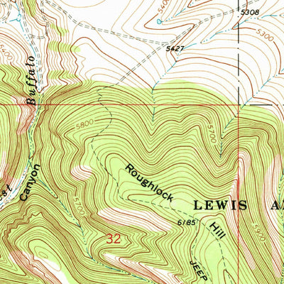 United States Geological Survey Martin Coulee, MT (1970, 24000-Scale) digital map