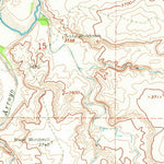 United States Geological Survey Martin Draw, NM-TX (1968, 24000-Scale) digital map