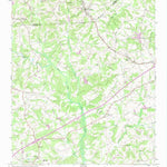 United States Geological Survey Martin, GA (1960, 24000-Scale) digital map