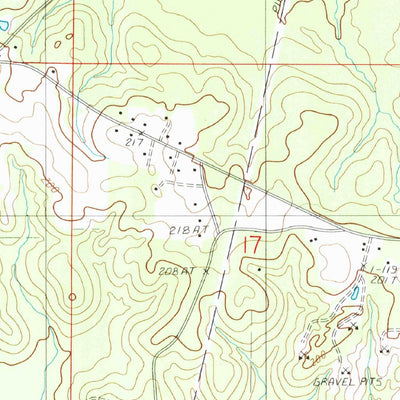 United States Geological Survey Martin, LA (1986, 24000-Scale) digital map