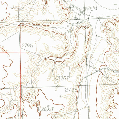 United States Geological Survey Martin Lake, MT (1984, 24000-Scale) digital map