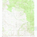 United States Geological Survey Martin Mountain, AZ (1986, 24000-Scale) digital map
