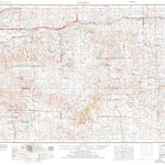 United States Geological Survey Martin, SD (1955, 250000-Scale) digital map