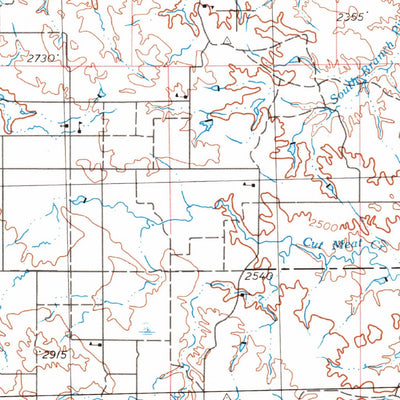 United States Geological Survey Martin, SD (1955, 250000-Scale) digital map