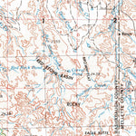 United States Geological Survey Martin, SD (1955, 250000-Scale) digital map