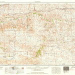 United States Geological Survey Martin, SD (1958, 250000-Scale) digital map