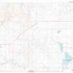 United States Geological Survey Martin, SD (1981, 25000-Scale) digital map