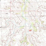 United States Geological Survey Martin, SD (1981, 25000-Scale) digital map