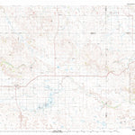 United States Geological Survey Martin, SD (1983, 100000-Scale) digital map