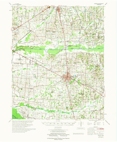 United States Geological Survey Martin, TN (1972, 62500-Scale) digital map