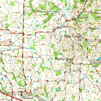 United States Geological Survey Martin, TN (1972, 62500-Scale) digital map