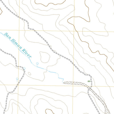 United States Geological Survey Martin Well, AZ (2021, 24000-Scale) digital map