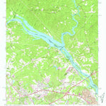 United States Geological Survey Martinez, GA-SC (1964, 24000-Scale) digital map