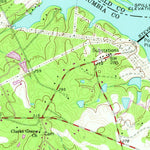 United States Geological Survey Martinez, GA-SC (1964, 24000-Scale) digital map