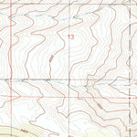 United States Geological Survey Martinez Mountain, CA (1981, 24000-Scale) digital map