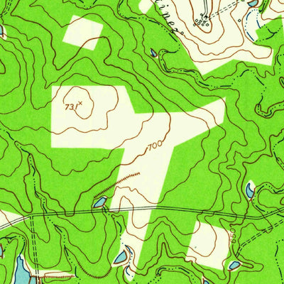 United States Geological Survey Martinez, TX (1953, 24000-Scale) digital map