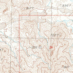 United States Geological Survey Martins Well, CA (1985, 24000-Scale) digital map