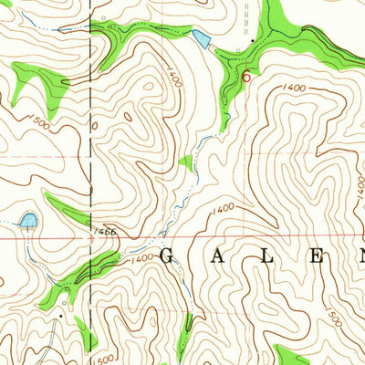 United States Geological Survey Martinsburg SW, NE (1964, 24000-Scale) digital map