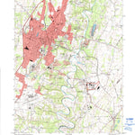 United States Geological Survey Martinsburg, WV (1997, 24000-Scale) digital map