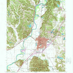 United States Geological Survey Martinsville, IN (1965, 24000-Scale) digital map