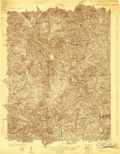 United States Geological Survey Martinsville, VA-NC (1924, 48000-Scale) digital map