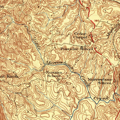 United States Geological Survey Martinsville, VA-NC (1926, 62500-Scale) digital map