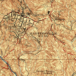 United States Geological Survey Martinsville, VA-NC (1926, 62500-Scale) digital map