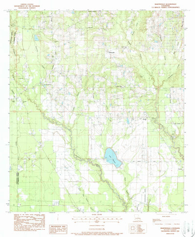 United States Geological Survey Martinville, LA (1983, 24000-Scale) digital map