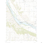 United States Geological Survey Marty, SD (2021, 24000-Scale) digital map