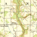 United States Geological Survey Marvell, AR (1940, 62500-Scale) digital map