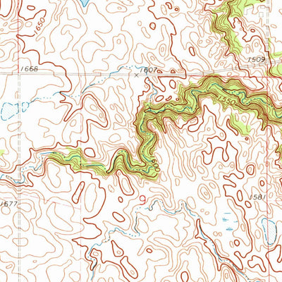 United States Geological Survey Marvin, SD (1970, 24000-Scale) digital map