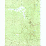 United States Geological Survey Mary Lake, WY (1986, 24000-Scale) digital map