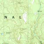 United States Geological Survey Mary Lake, WY (1986, 24000-Scale) digital map
