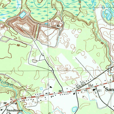 United States Geological Survey Marydel, MD-DE (1993, 24000-Scale) digital map