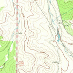 United States Geological Survey Maryneal, TX (1969, 24000-Scale) digital map