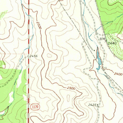 United States Geological Survey Maryneal, TX (1969, 24000-Scale) digital map