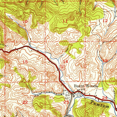 United States Geological Survey Marys Peak, OR (1939, 62500-Scale) digital map