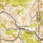 United States Geological Survey Marys Peak, OR (1942, 62500-Scale) digital map