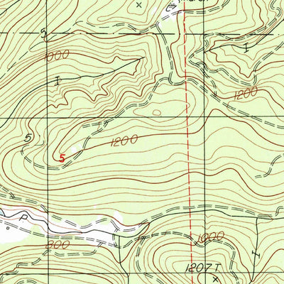 United States Geological Survey Marys Peak, OR (1984, 24000-Scale) digital map