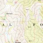 United States Geological Survey Marys River Basin NE, NV (1968, 24000-Scale) digital map