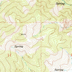 United States Geological Survey Marys River Basin NE, NV (1968, 24000-Scale) digital map